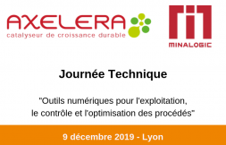 Journée Technique "Outils numériques pour l'exploitation, le contrôle et l'optimisation des procédés"