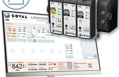 COVAL’s LEMCOM Manager: vacuum management made easy