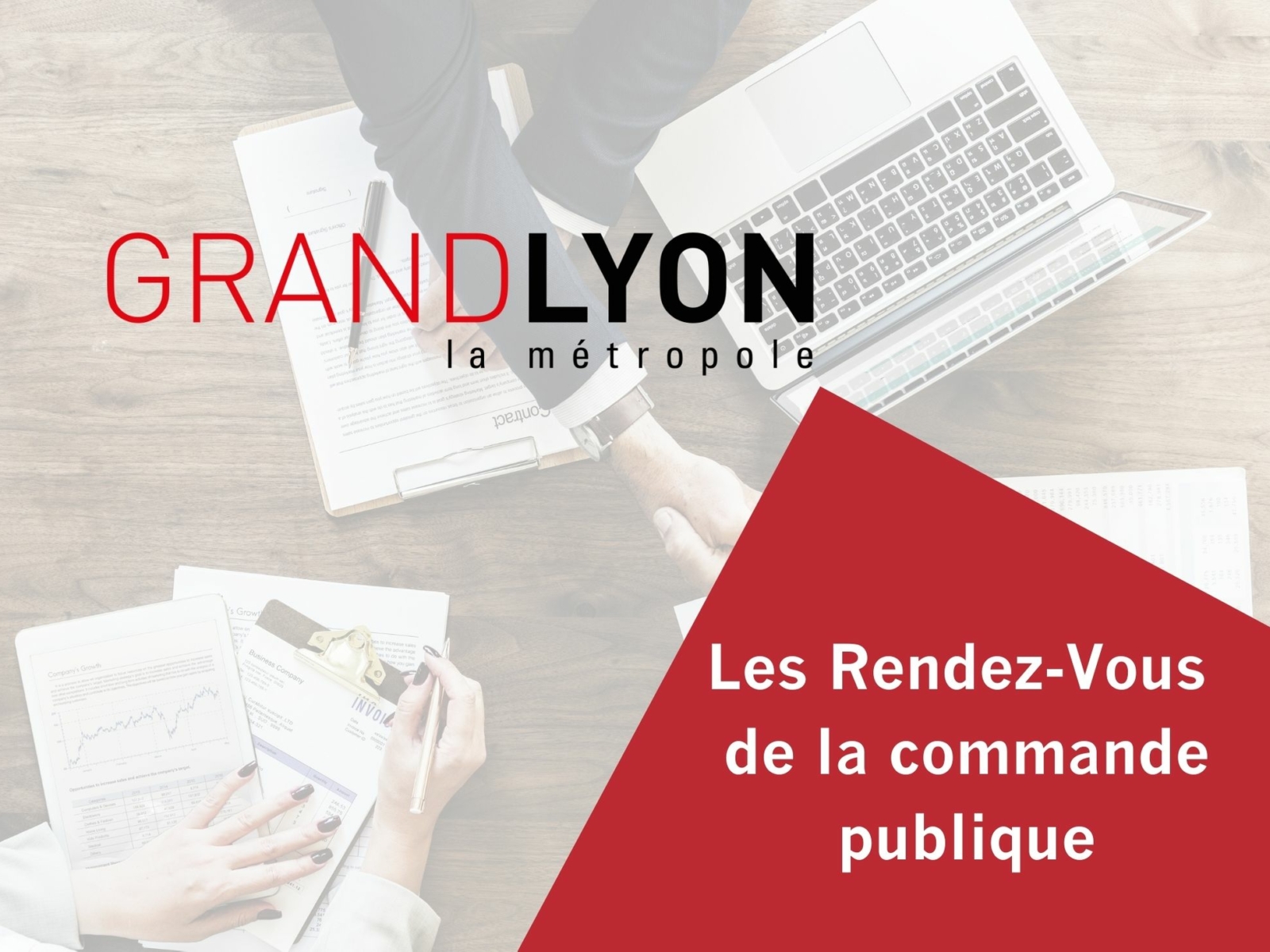 Les rendez-vous de la commande publique de la Métropole de Lyon