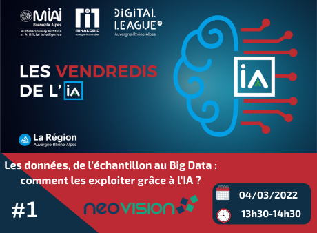 Les données, de l'échantillon au Big Data : comment les exploiter grâce à l'IA ? - Les vendredis de l'IA#1