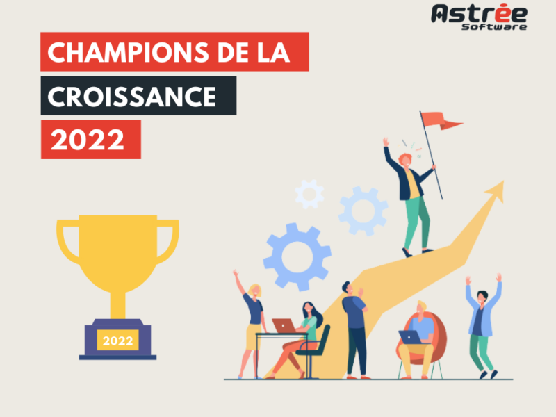 Astrée Software est présente dans le palmarès des « Champions de la Croissance » (Les Echos &#8211; Statista) pour la cinquième année consécutive