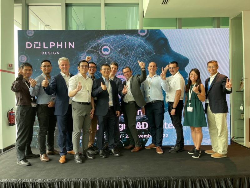 Dolphin Design has officially opened its R&#038;D center in Singapore