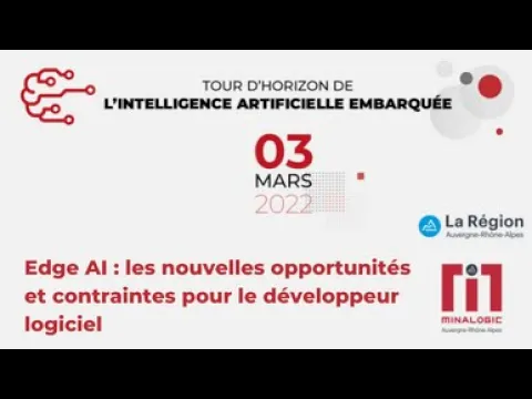 Edge AI - Les nouvelles opportunités et contraintes pour le développeur logiciel