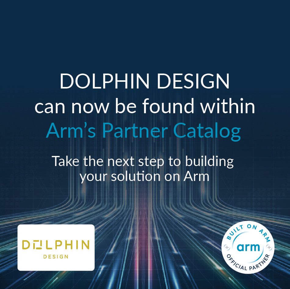 Dolphin Design dans le catalogue des partenaires d'Arm