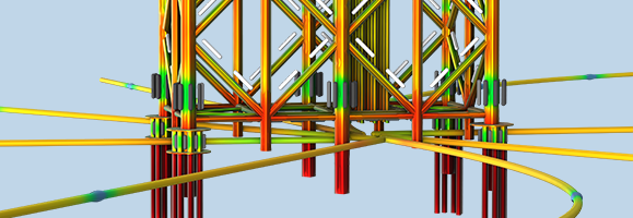 Modéliser la corrosion et les systèmes de protection contre la corrosion avec COMSOL Multiphysics®