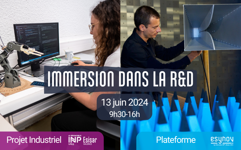 Grenoble INP &#8211; Esisar, UGA : découvrez la journée d&rsquo;immersion dans la R&#038;D au service de l&rsquo;innovation !