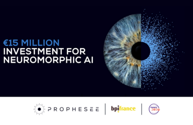 Prophesee et Bpifrance investissent 15 millions d’euros pour le développement de l’IA neuromorphique