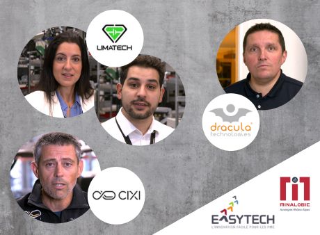 Success stories - trois deeptech industrielles accompagnées dans le cadre d’Easytech